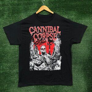 Cannibal Corpse North American Tour Death Metal Band T-Shirt Size Large
